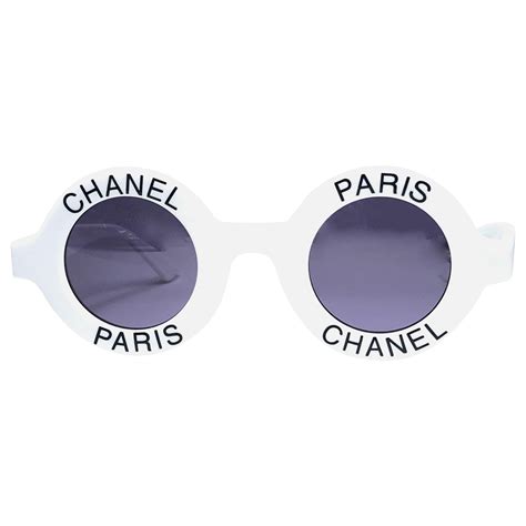 chanel vintage sunglasses round|vintage chanel sunglasses for sale.